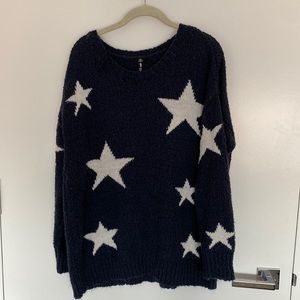 Oversized star sweater